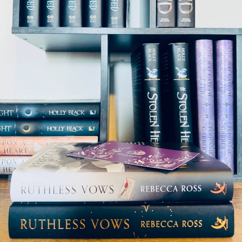 Fairyloot Exclusive Signed Edition Ruthless Vows by  Rebecca Ross